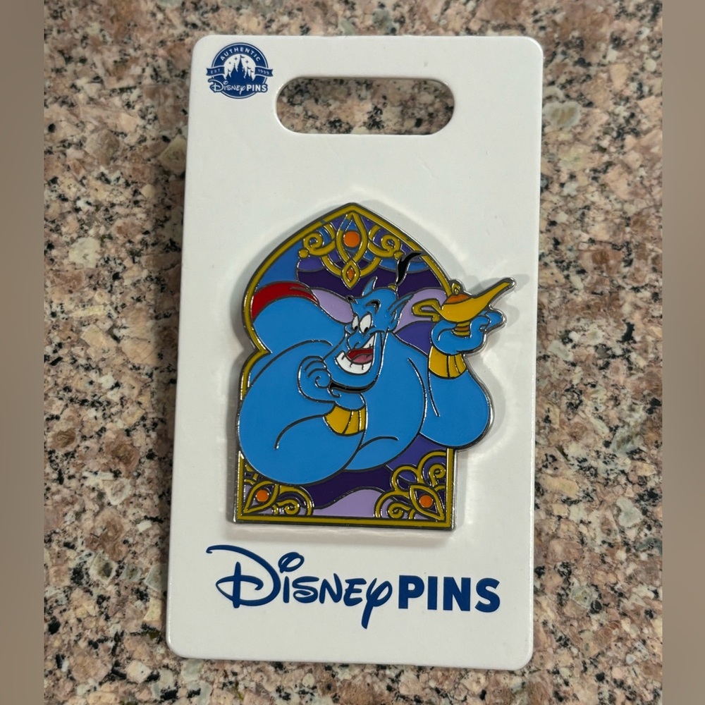 Disney Parks Genie With Lamp Profile Aladdin 2024 Pin Open Edition